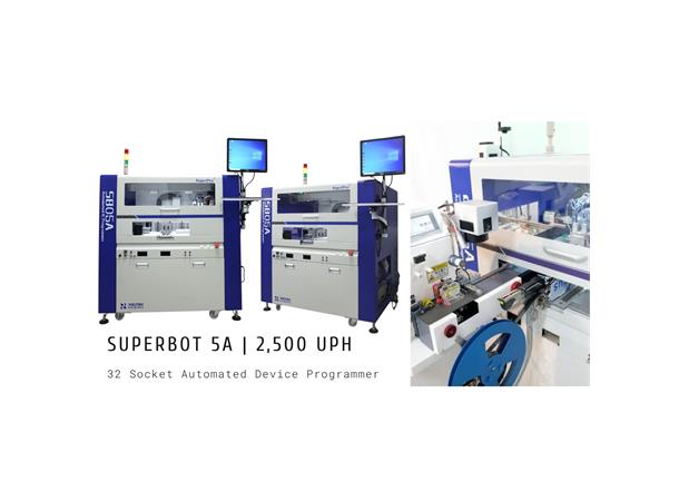 SuperBOT 5A/5E Automated IC Programmer 16-32 Socket Automated IC Programmer