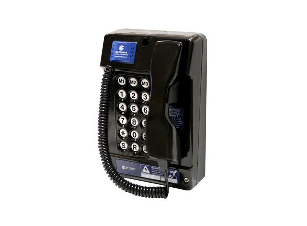 Auteldac 5, 18 button, std.1m curly cord ATEX/IECEx, Analogue