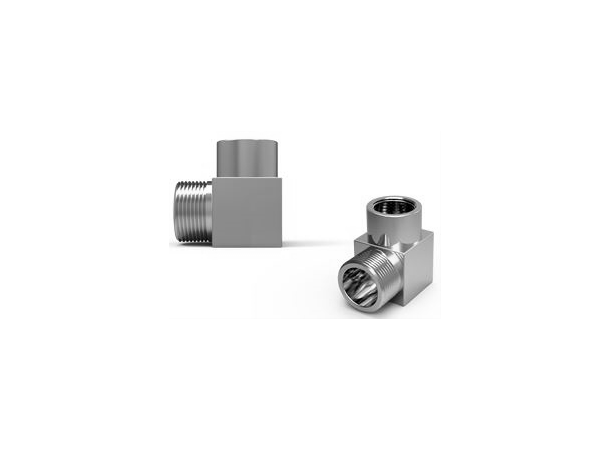 Hawke Adaptor 90° (M) M20 - (FM) M20 SS Exde Angle fixed elbow male to female