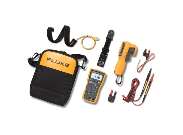 FLUKE-116/62 MAX+ Multimeter og IR-termometer i en pakke