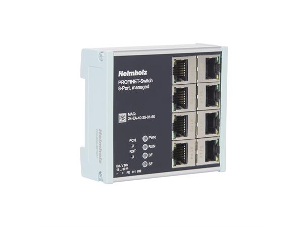 PROFINET-Switch 8-port, managed For din-rail