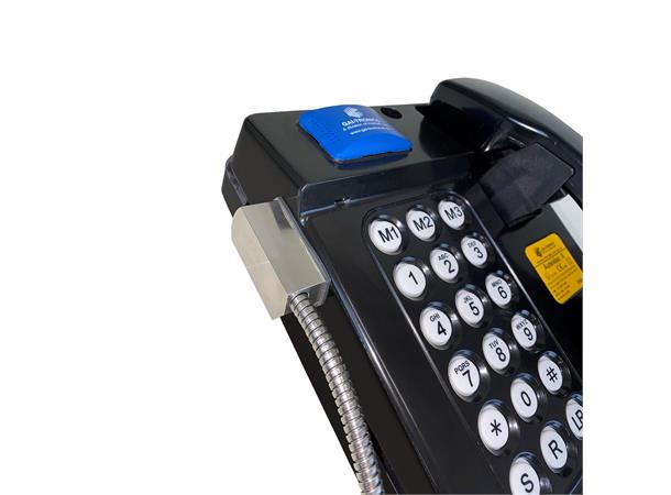 Auteldac 6, 18 button, 3m steel cord ATEX/IECEx, VoIP