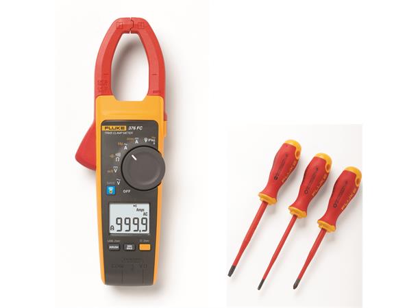 Fluke IB376M, Fluke 376 med 5 isolerte skrutrekkere