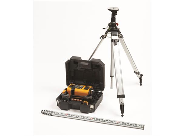 Fluke PLS HV2R KIT Rød rotolaserpakke Pakke med trebent stativ og siktestang