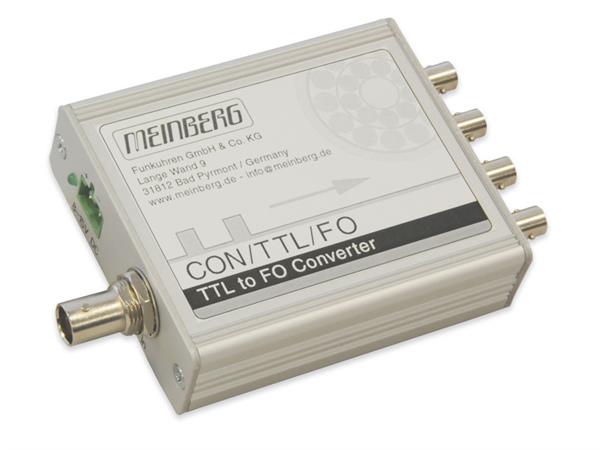 Meinberg CON/TTL/FO fiber converter 1x TTL input, 4x fiber MM (ST) output