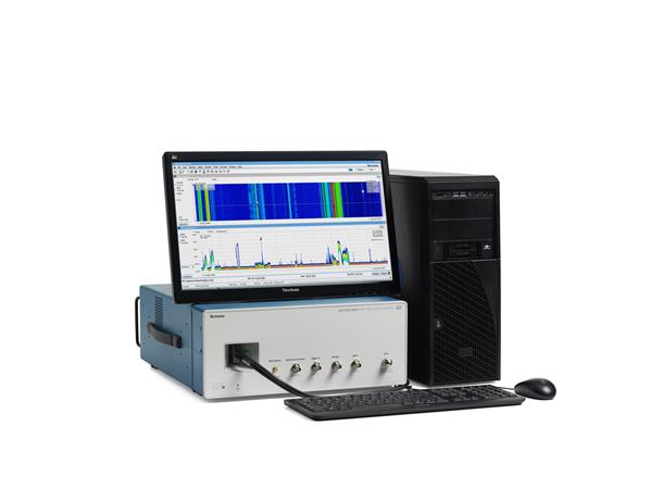 Tektronix RSA7100B RT signal analyzer includes PC control.