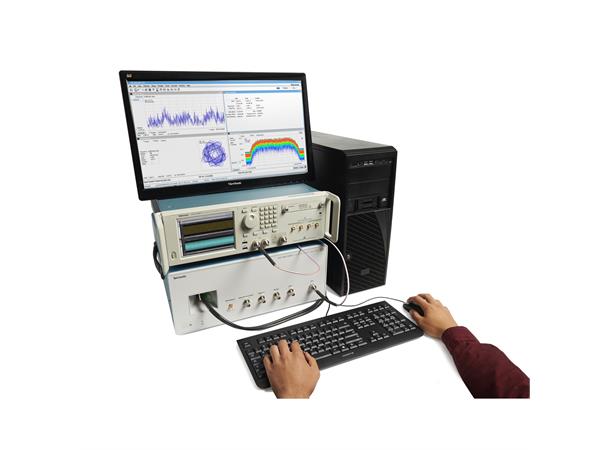 Tektronix RSA7100B RT signal analyzer includes PC control.