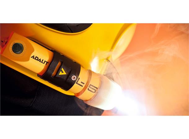 Adalit Torch LED L5 Rechargeable Power IP67, Zone 0, w/helmet adapter