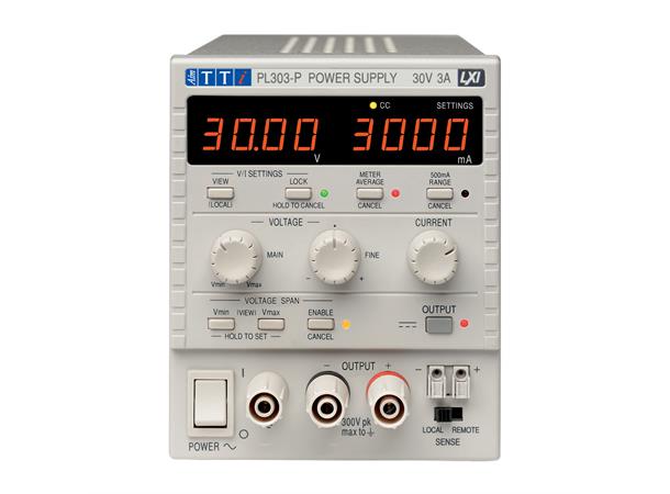 Aim TTi PL303-P Single 0-30V/0-3A USB/RS232/LAN(LXI)/Analog