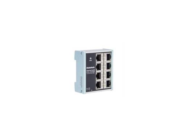 Ethernet-Switch 8-port, unmanaged 10/100/1000 MBit for din-rail