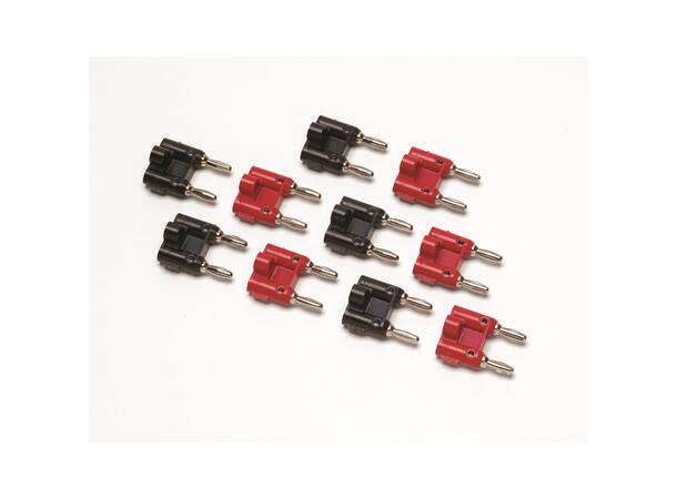 Fluke BP980 Dobbel bananplugg-sett