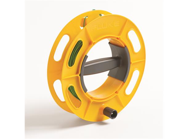 Fluke, CABLE REEL 25M GR Jordkabeltrommel 25m ledning, grønn