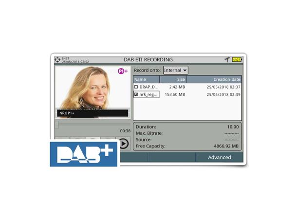 Promax OP-00X-DAB2 DAB/DAB+ advanced measurements option