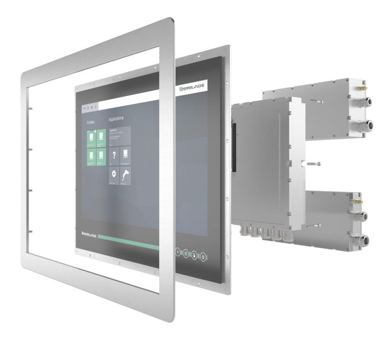 Visunet Computing Unit VisuNet GXP Remote Monitor 22'' 230V RM-GXP1100-22FC1-A-ENNT3-S1-N0 ...