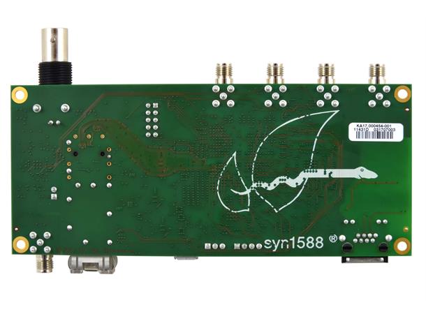 Oregano syn1588® VIP Evaluation Board-3 SFP, RJ45, GPS antenna.