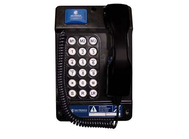 Auteldac 6, 18 button, std.1m curly cord ATEX/IECEx, VoIP