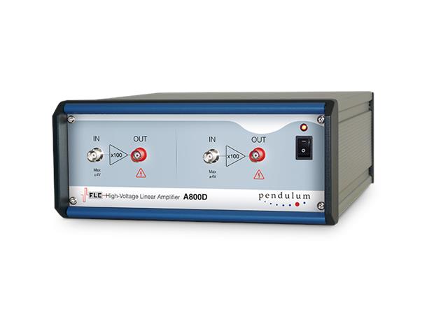 High-Voltage Amplifier, 2-channel 100x, ±400V 60mA each