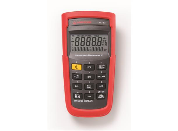 Amprobe TMD-53 Thermometer for 2 probes (K-type)