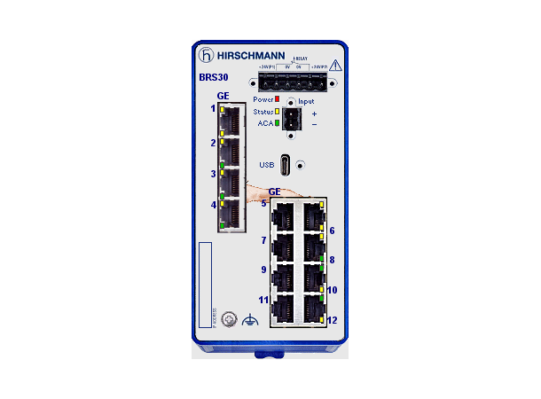 Hirschmann BOBCAT 12xTX BRS30-08042T2T-ETCUW9HHSESXX.X.XX
