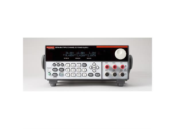 Keithley 2231A-30-3 DC Power Supply Manual, Triple Channel, 195W