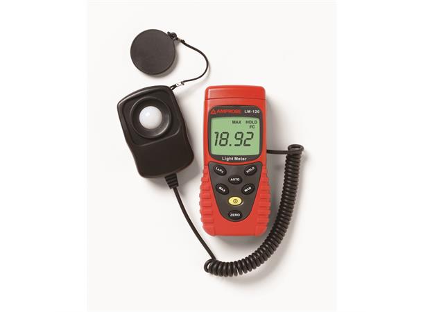 Amprobe LM-120 Digital Lux Meter w/Automatic range