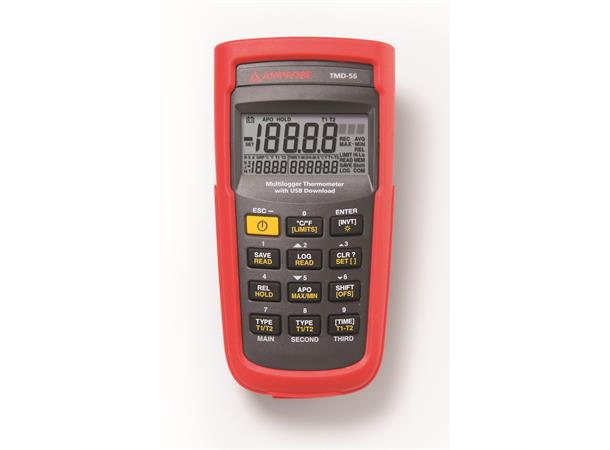 Amprobe TMD-56 Multilogger Thermometer for K/J-Type