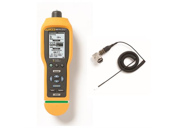 FLUKE-805 FC/805 ES Vibrasjonsmåler og ekstern sensor, m/FC
