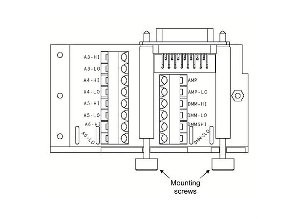 Keithley 3706-BKPL ANALOG BACKPLANE EXTENDER BOARD
