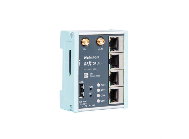 REX 100 LTE, Ethernet-Router 1x WAN, 3x LAN, + LTE Modem (EU)