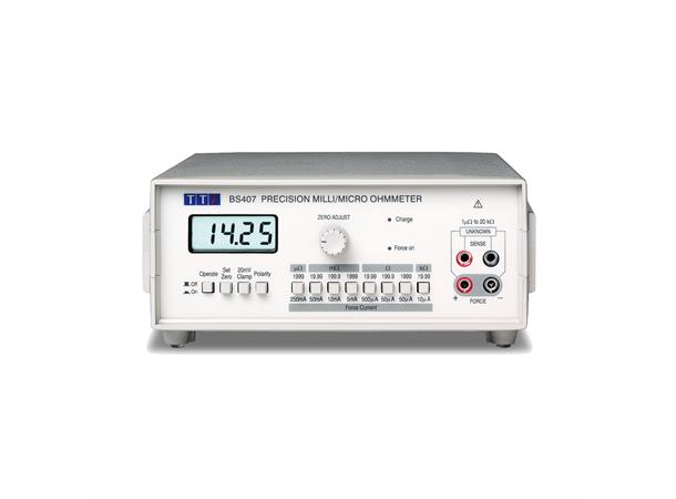 Aim TTi BS407 Micro Ohm Meter, 0.1%, 1µO to 20kO