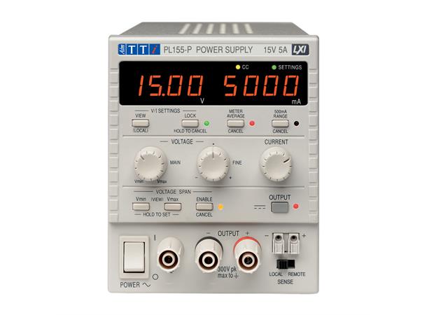 Aim TTi PL155-P(G) Single 0-15V USB/RS232/LAN(LXI)/Analog/GPIB