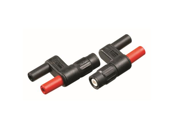 Fluke PM9082/001 Adapter dobbel banan til BNC, hann