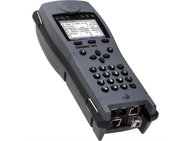 Intec, ARGUS 163 - VDSL2 + ADSL tester Tester is Triple Play,G.fast,GigBit