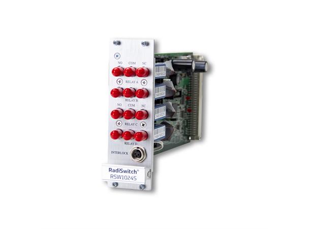 RadiSwitch RF switch plug-in card 4x SPDT - 2.92mm 40 GHz