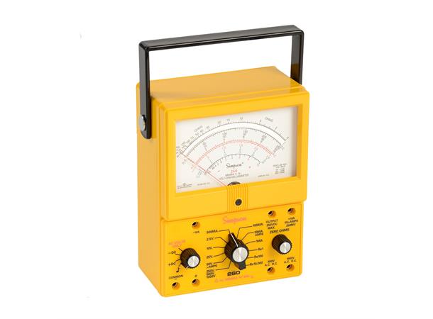 Simpson 260-8XI Analog Yellow Industrial VOM