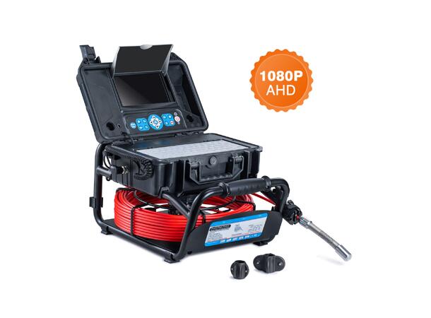 TVBTech, Video Pipe Inspection Camera 23mm/40m cable,10" monitor w/DVR feature