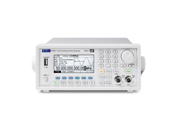 AimTTi TG2511A/TG2512A/5011A/5012A serie 25MHz or 50MHz, 1 or 2 Ch, LXI