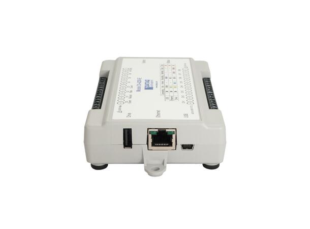 DI-4208-E-P, 4 or 8 channel ±2 to ±100 V PoE/USB DAQ, standalone, ch stretch