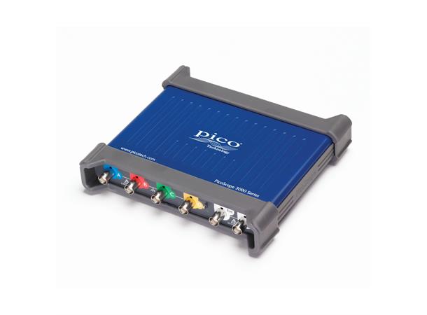PicoScope® 3000 Series 50-200 MHz, 2 eller 4 kanaler, USB