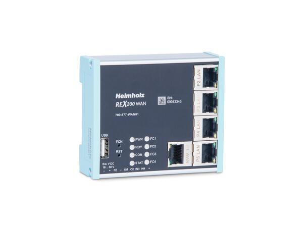 REX 200 WAN, Ethernet-Router 4x LAN (Switch) / 1x WAN port
