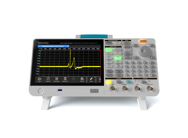 Tektronix AFG31000 arbitrærgeneratorer 25 - 250 MHz, 1 or 2 ch, berøringsskjerm
