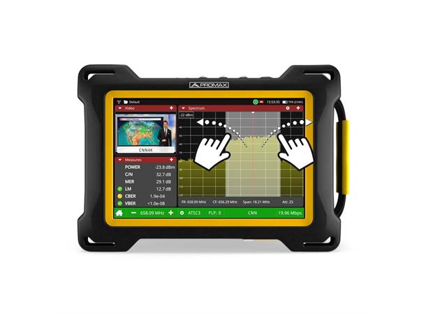 Promax ATLAS NG DVB universal broadcast analyzer