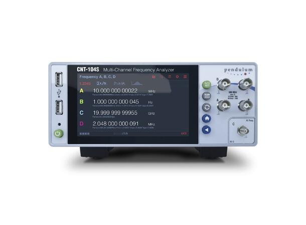 Pendulum CNT-104S Frequency Analyzer 400 MHz/7 ps resolution, std. TCXO
