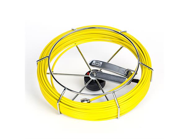 TVBTech, Video Pipe Inspection Camera 23mm/30m cable, 7" monitor w/DVR feature