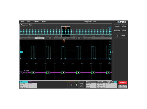 2-SERIAL Serial protocol license, NL I2C, SPI, UART, CAN, CAN-FD, LIN, SENT