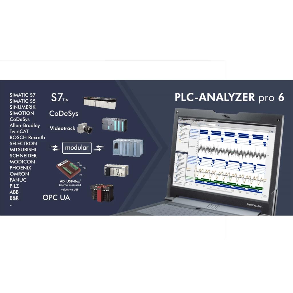 Autem PLC-ANALYZER pro 6 - base module Software logic-analyzer - Adeptor AS