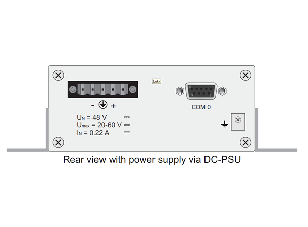 Meinberg SyncBoxN2X/PP-2/CAP-1/DC DC, 1xBNC-trigger,1xBNC-PPO, RS232