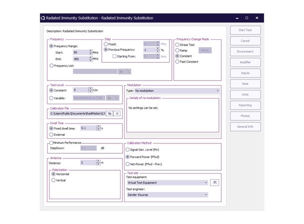 RadiMation license with two modules