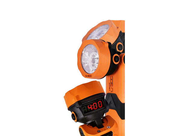 Adalit Torch LED IL.300 Recharg w/magnet Ex Zone 1, with EM functionality Orange