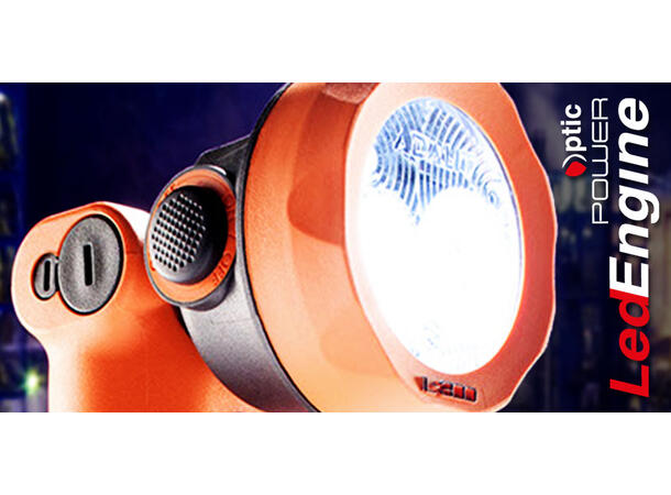 Adalit Torch LED IL.300 Recharg w/magnet Ex Zone 1, with EM functionality Orange